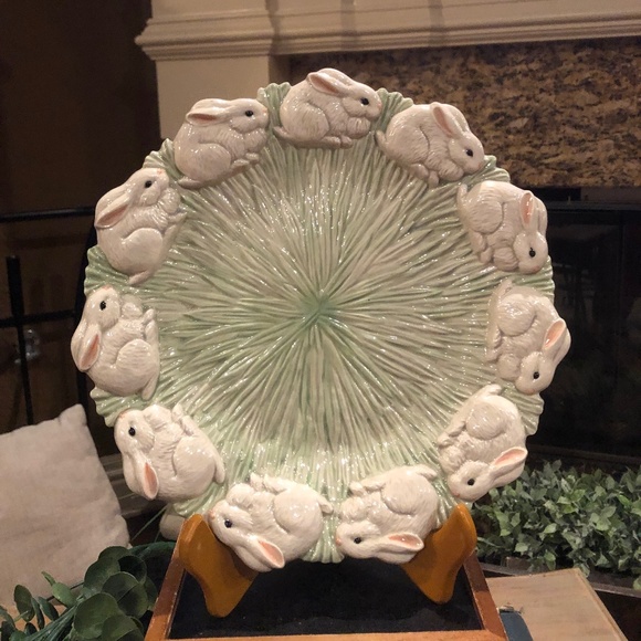 Bunny Plate - Picture 2 of 5
